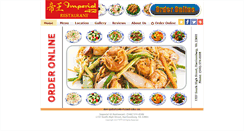Desktop Screenshot of imperial42restaurant.com